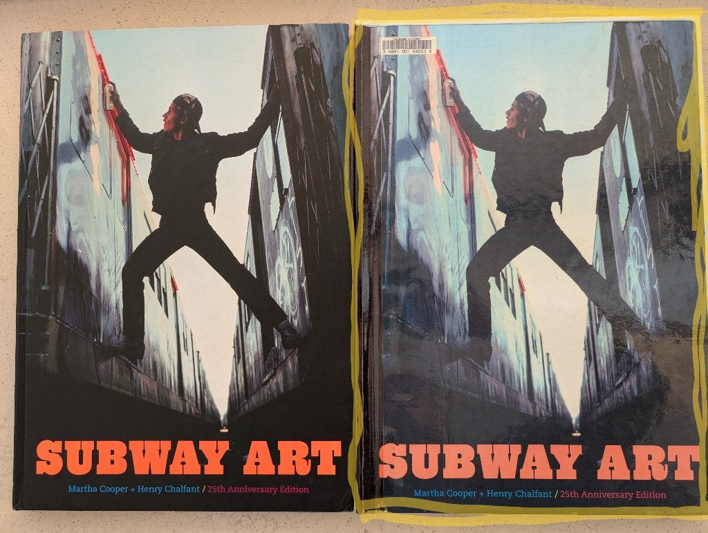 Subway Art livre graffitti MArtha Cooper Henri Chalfant, Enlèvement, Utilisé