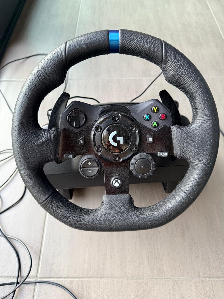 Logitech G923 stuurwiel + pedalen PC, Xbox - NOG IN GARANTIE, Games en Spelcomputers, Spelcomputers | Xbox | Accessoires, Ophalen
