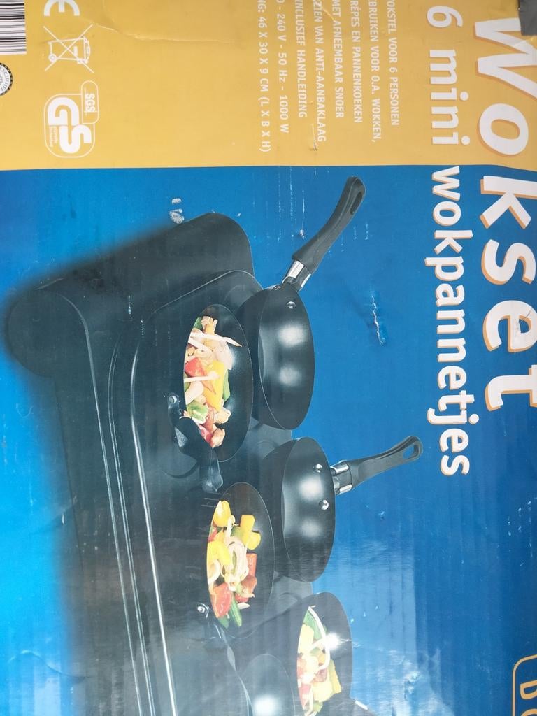 Mini wok gezellig voor kerst, Electroménager, Enlèvement