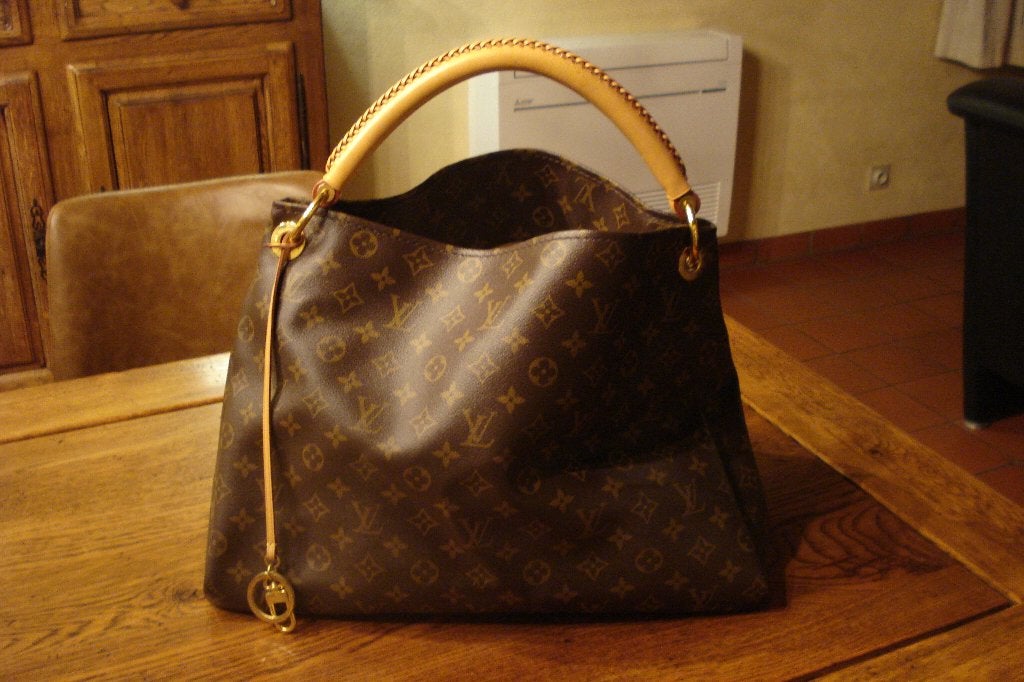 Louis Vuitton, Ophalen, Nieuw, Bruin, Handtas