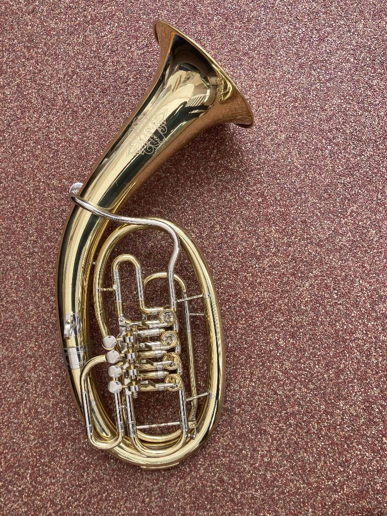 Cor ténor/euphonium Cerveny ATH-821 (instrument supérieur), Enlèvement ou Envoi, Comme neuf, Euphonium ou Tuba ténor, Avec valise ou sac