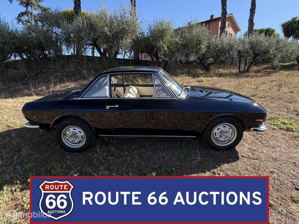 Lancia Fulvia Coupé 1.3 | 1972 | Route 66 Auctions, Zwart, Bedrijf, Handgeschakeld, Overige carrosserie