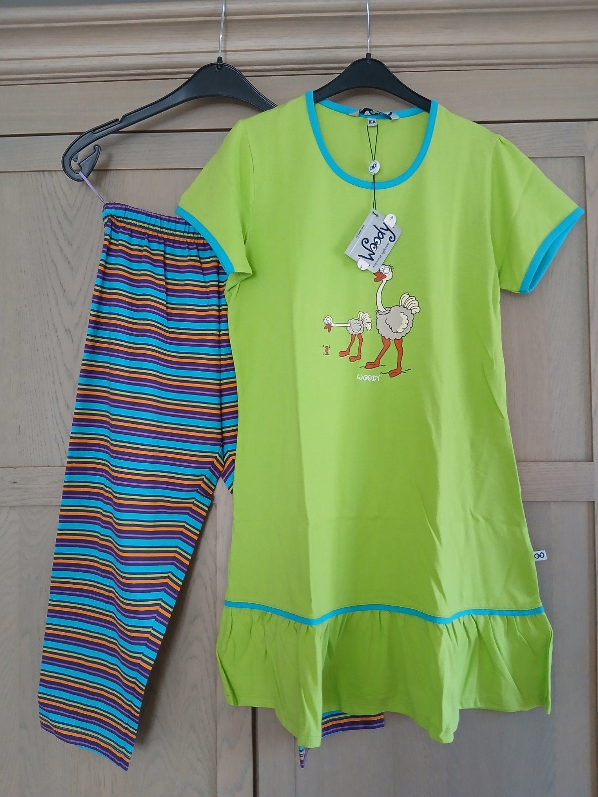 Woody pyjama nieuw maat 176, Kinderen en Baby's, Kinderkleding | Maat 176, Ophalen of Verzenden