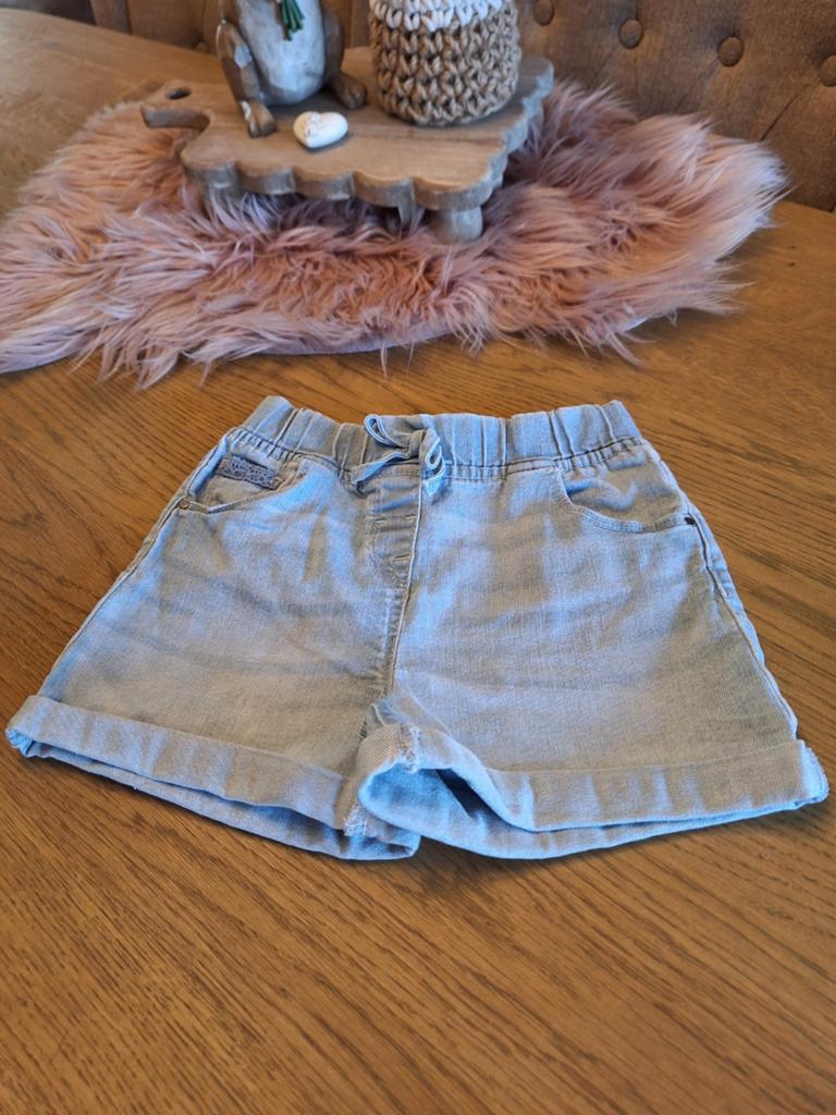lichtblauwe denim shorts, Kinderen en Baby's, Kinderkleding | Maat 110, Meisje, Ophalen of Verzenden, Next, Overige typen