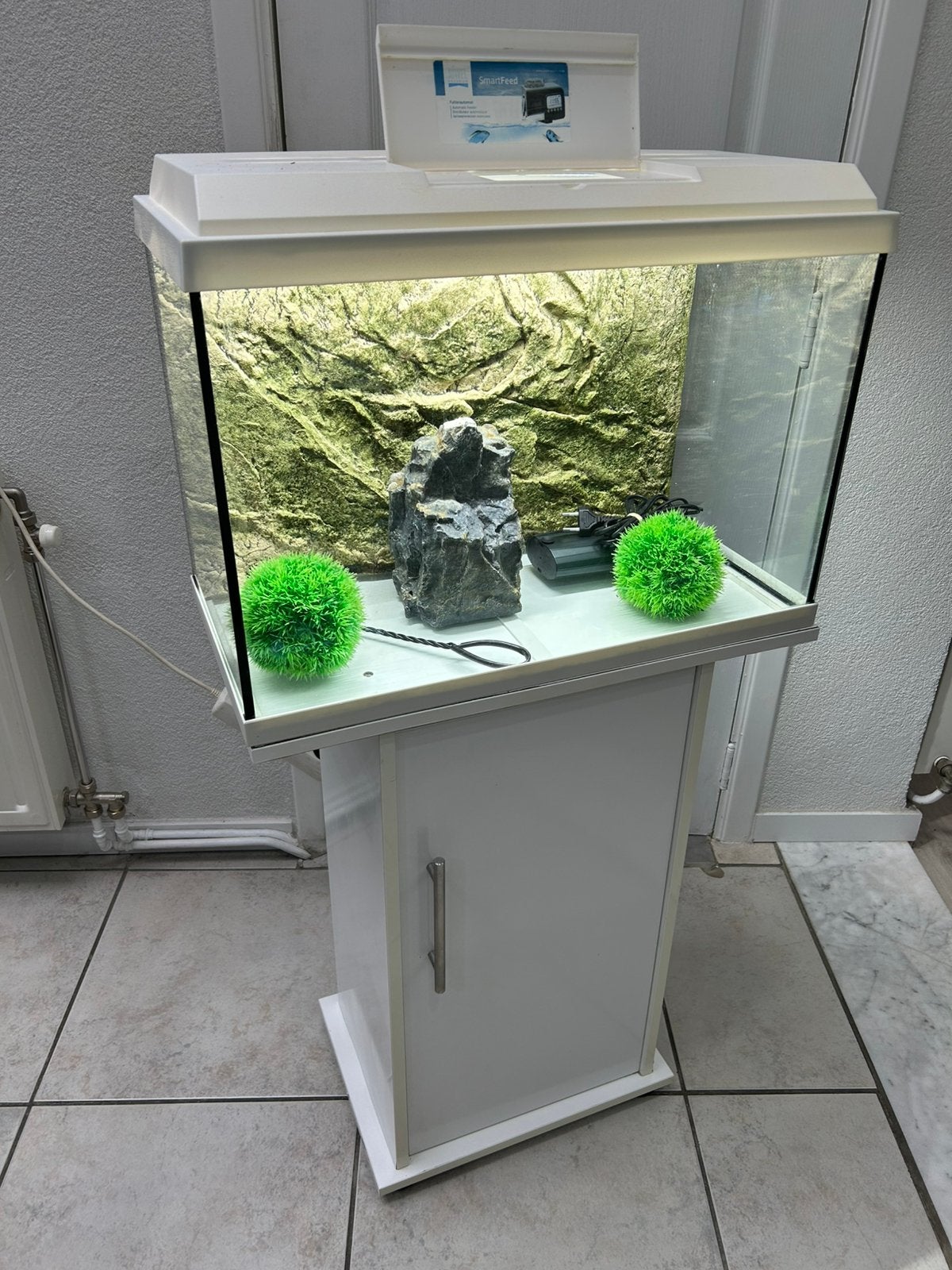 Aquarium met kast, Enlèvement, Comme neuf, Decoratie, Juwel