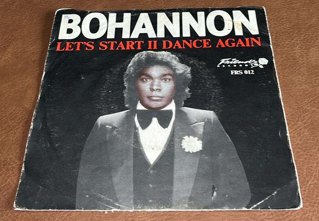 Bohannon ‎– Let's Start II Dance Again - 7” vinyl single -NL, Enlèvement ou Envoi, Utilisé, Single