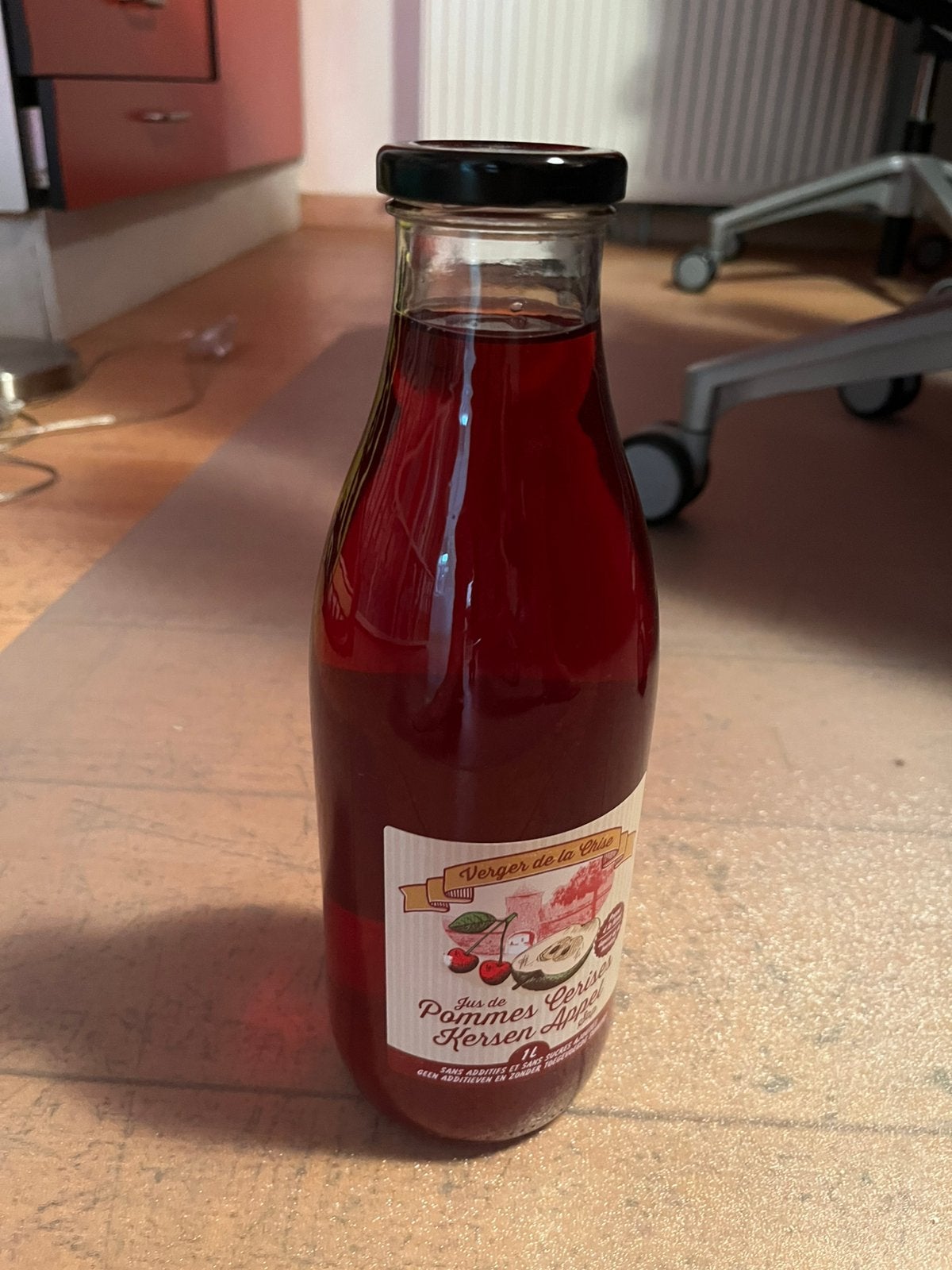 36 lege flessen 1liter voor vruchtensap, Verzamelen, Ophalen, Zo goed als nieuw, Overige typen