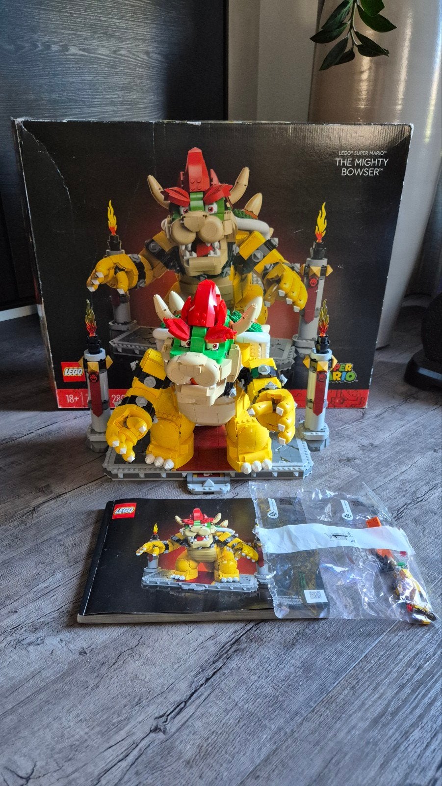 LEGO Super Mario 71411 De machtige Bowser/The Mighty Bowser, Verzenden, Lego, Zo goed als nieuw, Compleet