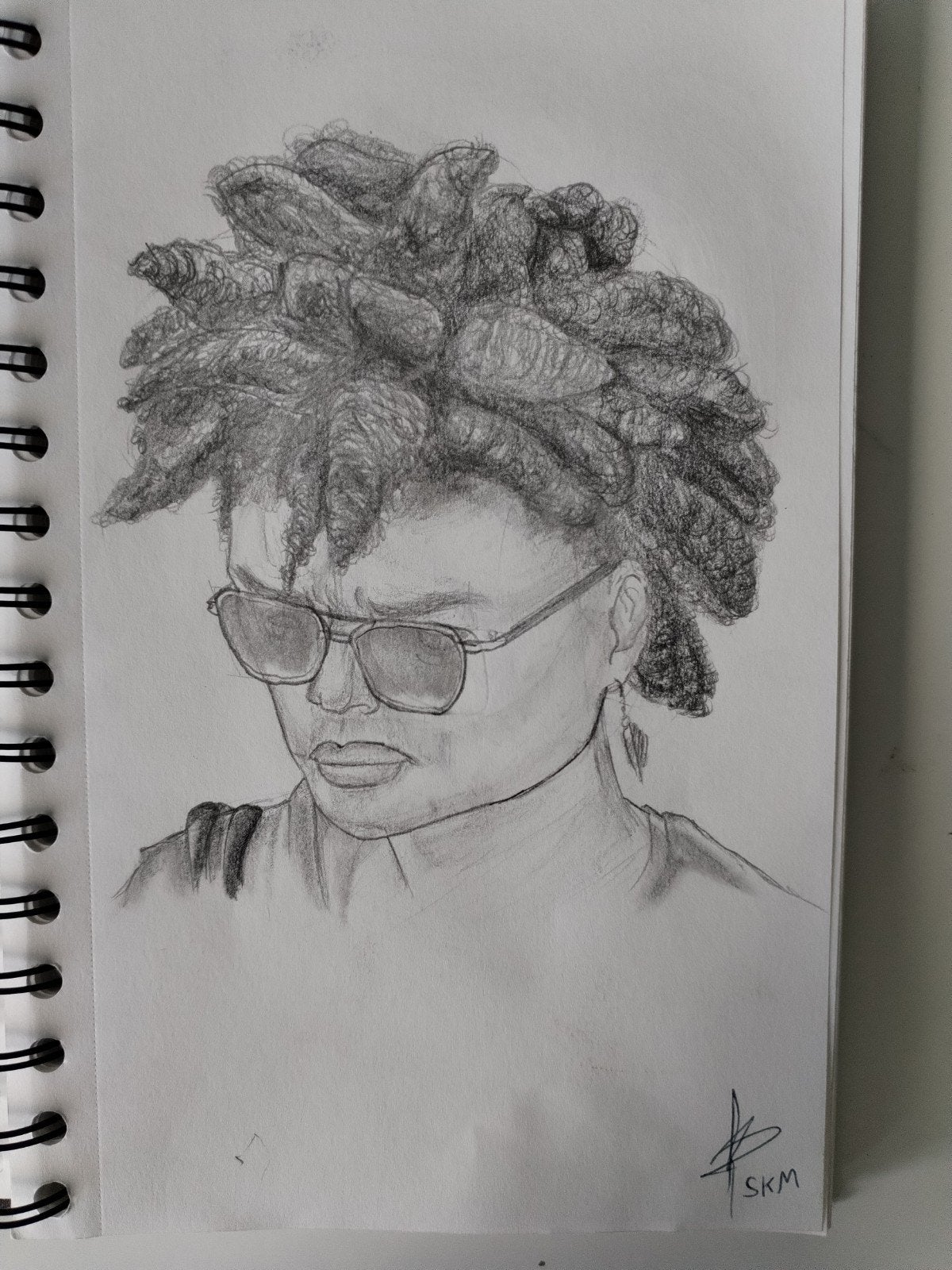 Portrait A5, Antiquités & Art, Enlèvement ou Envoi, Dessin, Dessin au crayon, Signé