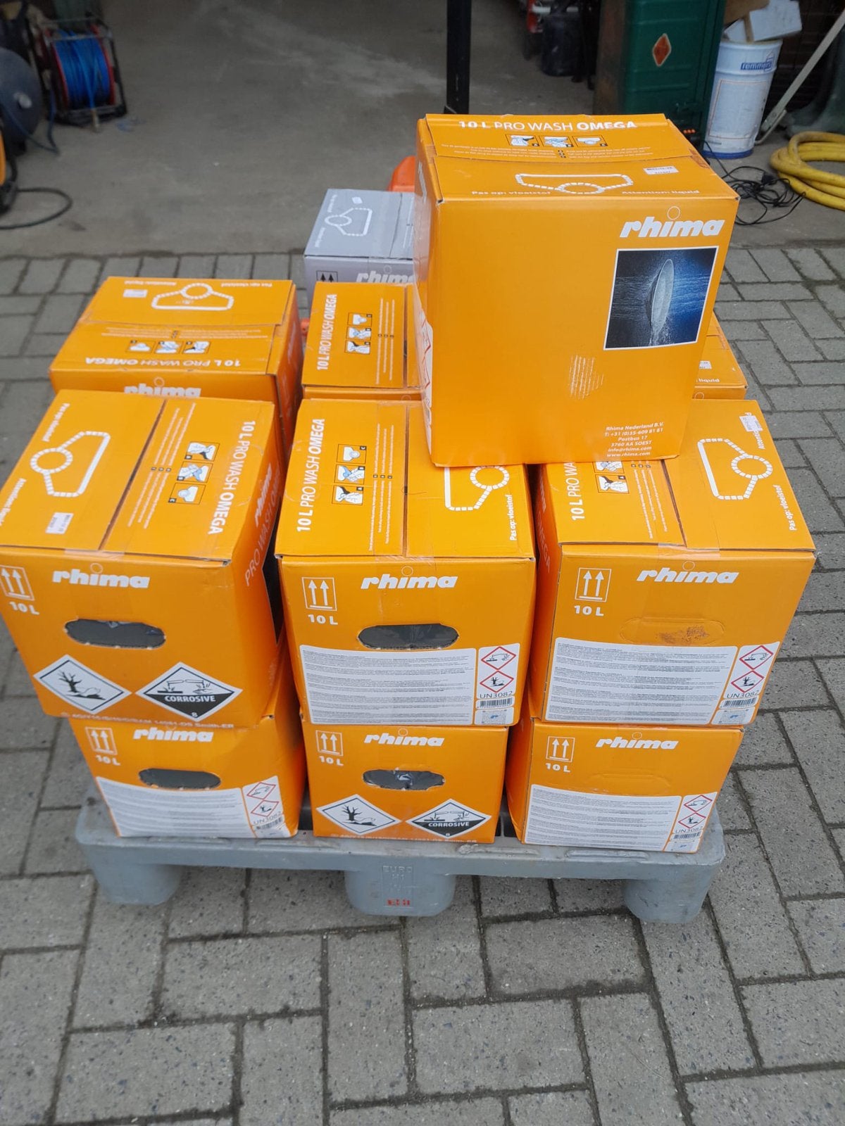 13 bussen zeep, rhima pro wash omega, Ophalen, Nieuw