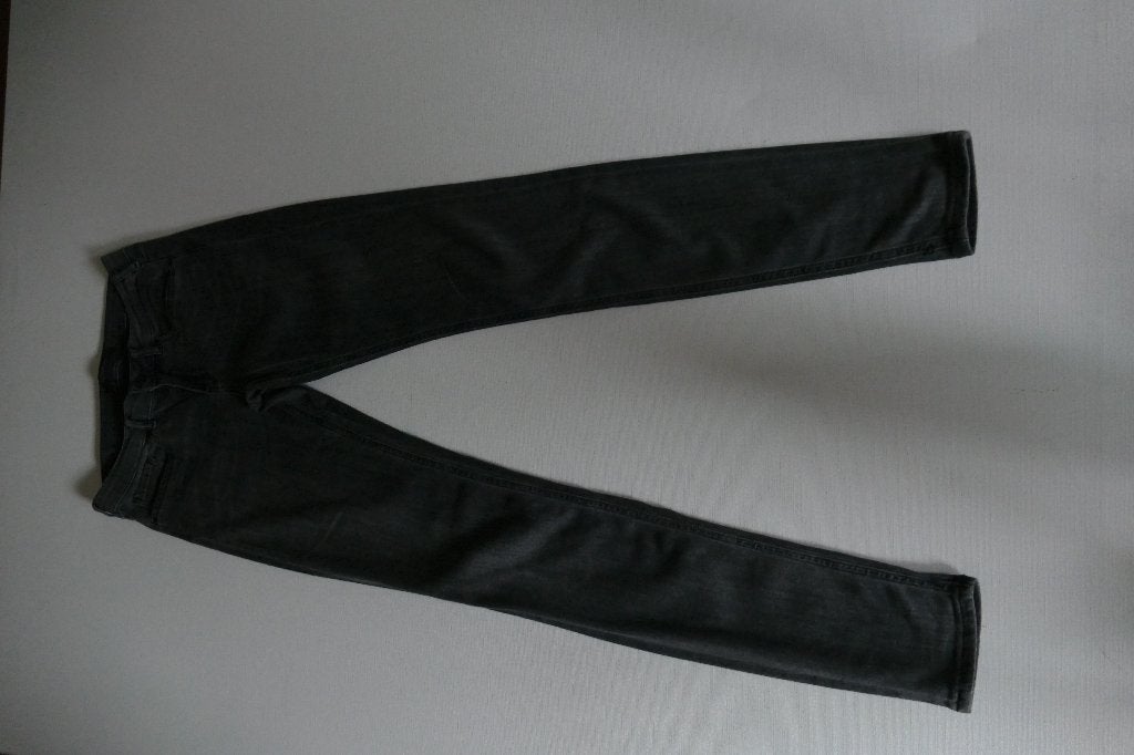 donkergrijze broek: Scotch&Soda: maat 27, Kleding | Dames, Scotch&Soda, Ophalen of Verzenden, Zo goed als nieuw, Maat 36 (S)