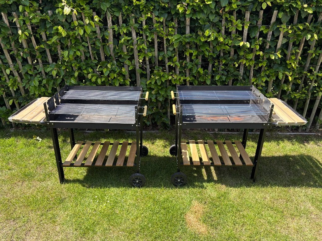 Garden Plus Corsica party grill houtskoolbarbecue, Tuin en Terras, Houtskoolbarbecues, Ophalen, Zo goed als nieuw