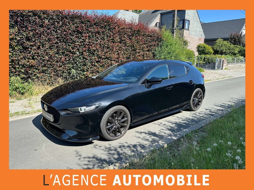 Mazda 3 2.0i Hatchback e-Skyactiv-X - PACK AERO - GARANTIE 4, Auto's, 1998 cc, Gebruikt, 4 cilinders, 137 kW