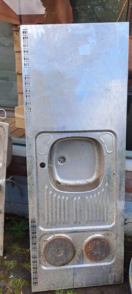 Evier  taque inox