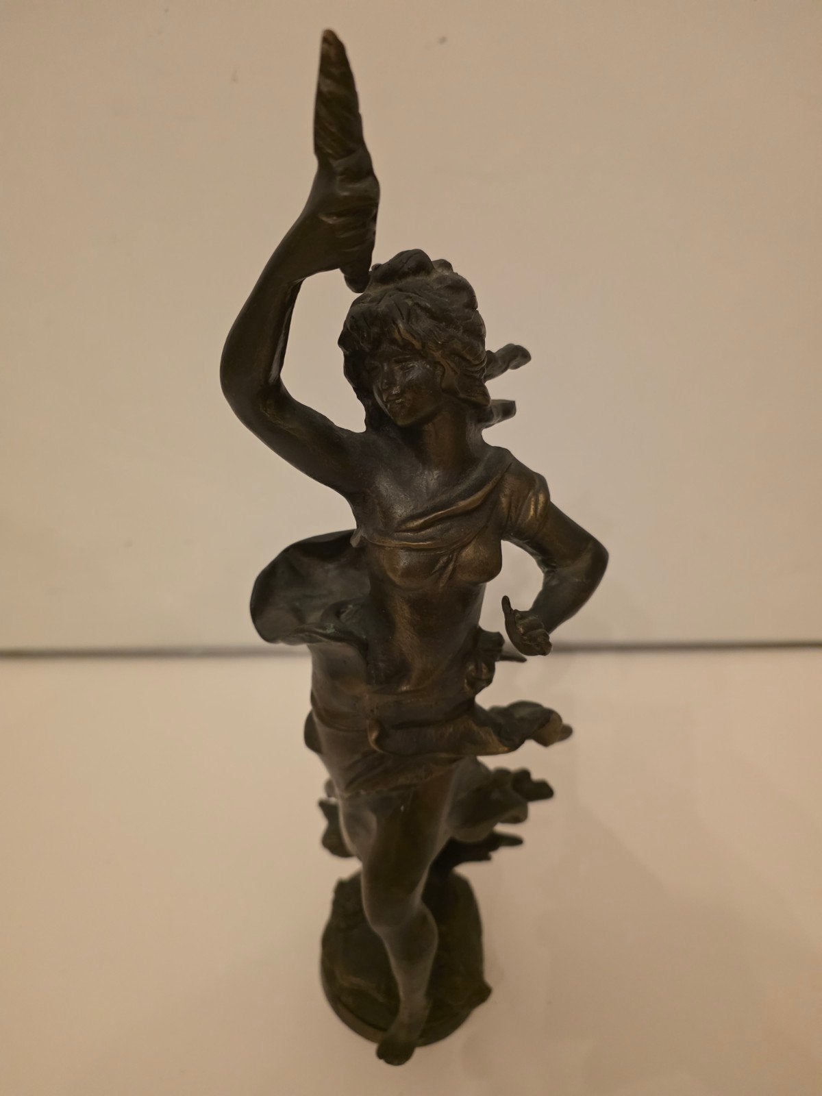 Prachtig Klassiek Beeld "Marguerite" – Naar Auguste Moreau (, Antiek en Kunst, Ophalen, Art nouveau, Beeld