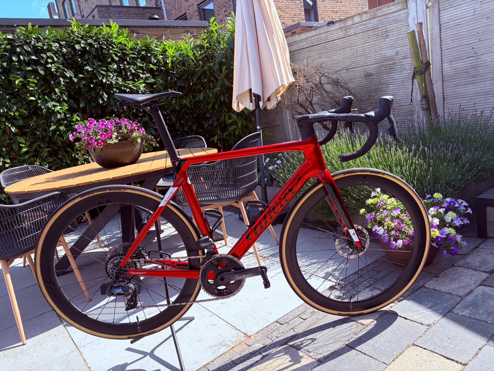 Wilier Filante SLR L Sram Force Carbon als NIEUW, Fietsen en Brommers, Ophalen of Verzenden, Zo goed als nieuw, Carbon, Giant