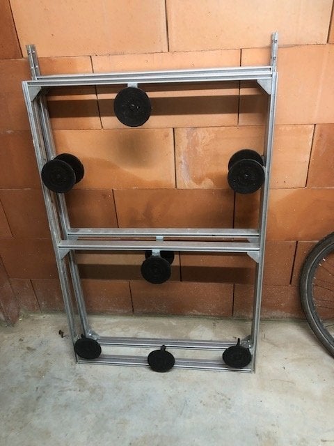 frame tegelplaatsen, Ophalen, Gebruikt