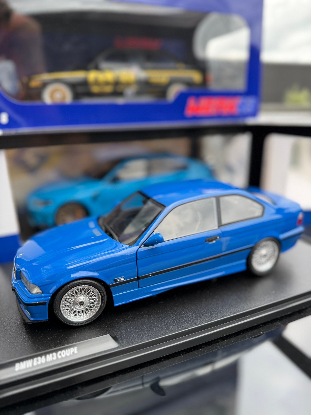 Bmw E36 M3 coupe, Ophalen, Zo goed als nieuw, Solido