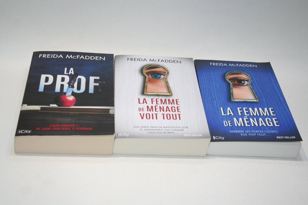 3x Freida McFadden 3 Romans, comme neufs,  grand format, Livres, Envoi, Comme neuf, Freida McFadden., Belgique