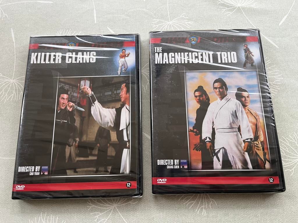 2 DVD's Shaw Brothers Martial Arts (sealed), CD & DVD, DVD | Action, Tous les âges, Enlèvement ou Envoi, Neuf, dans son emballage