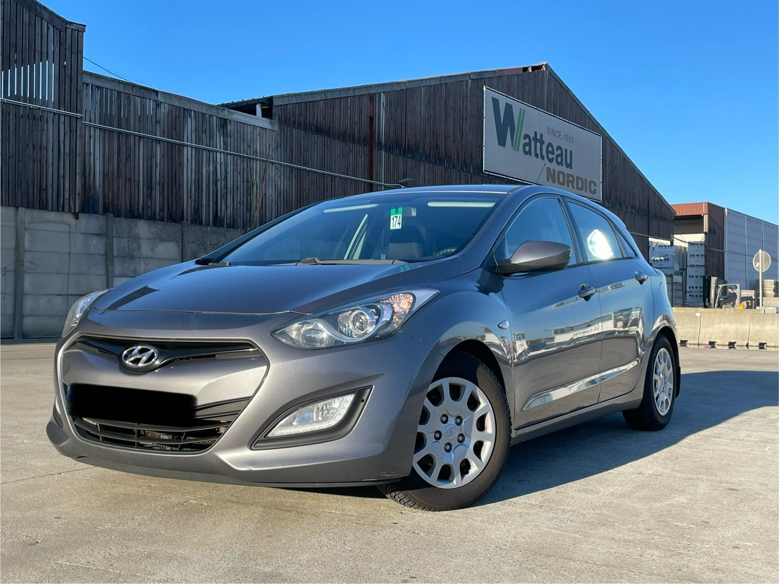 Hyundai i30 1.4crdi* 66kw* lounge ISG* 1er proprietaire*, Auto's, Hyundai, Euro 5, Stof, Zwart, 4 cilinders