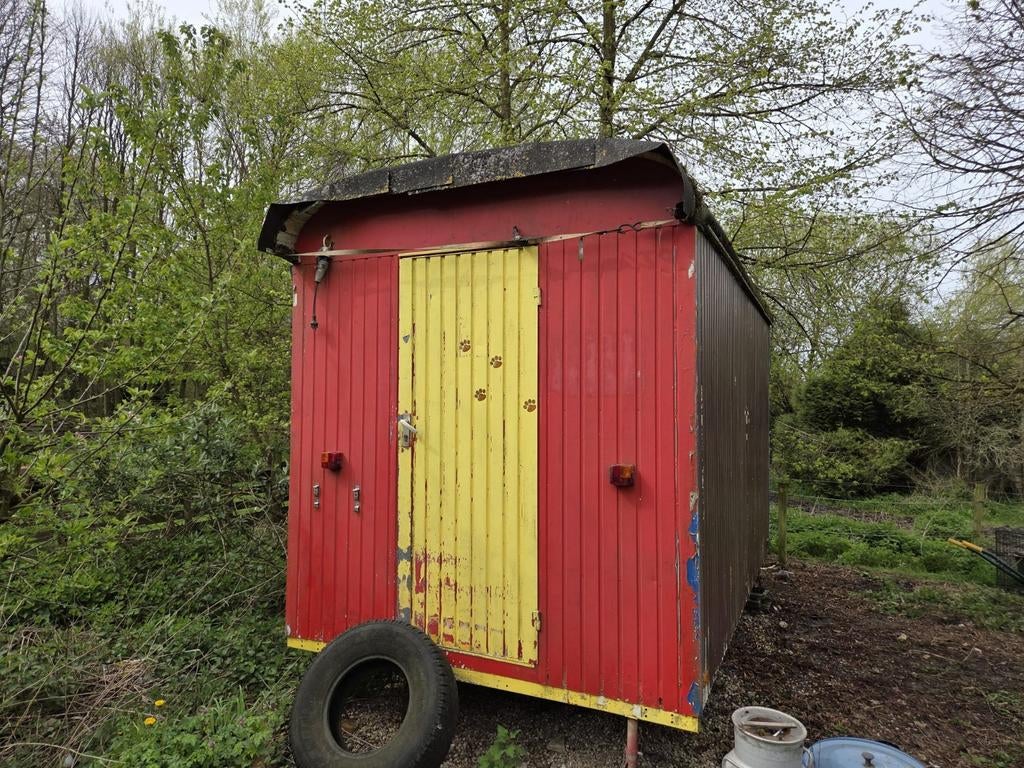Te koop Pipowagen/werfkeet merk De Meeuw, Ophalen