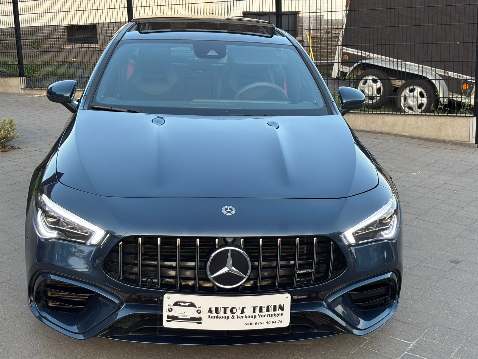 Mercedes CLA 45 S AMG Pano, Burmster *421 ch* | garantie, Autos, Euro 6, Entreprise, Entretenue par le concessionnaire, Noir