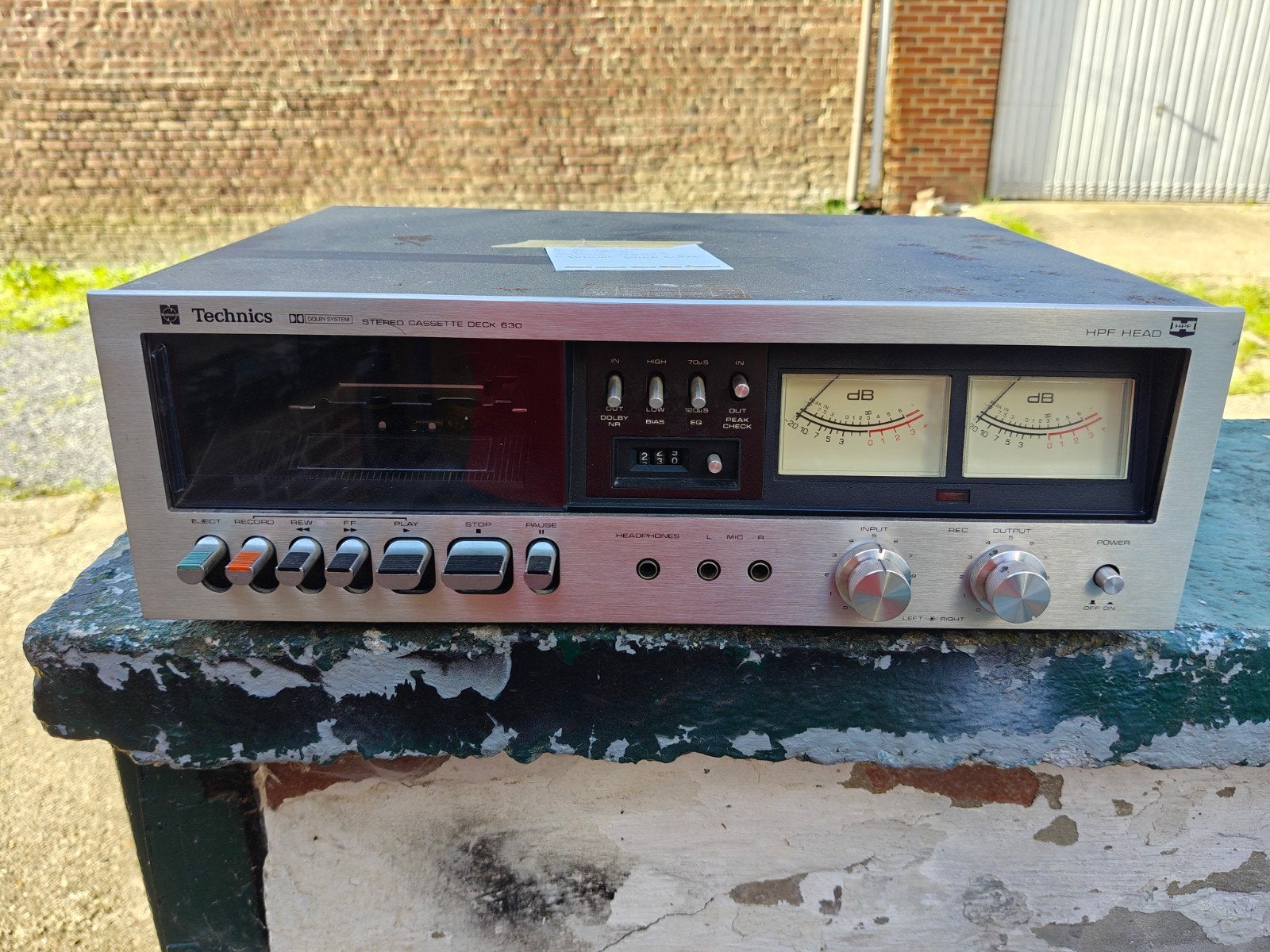 Technics RS-630, Audio, Tv en Foto, Ophalen of Verzenden, Enkel, Overige merken, Tape counter