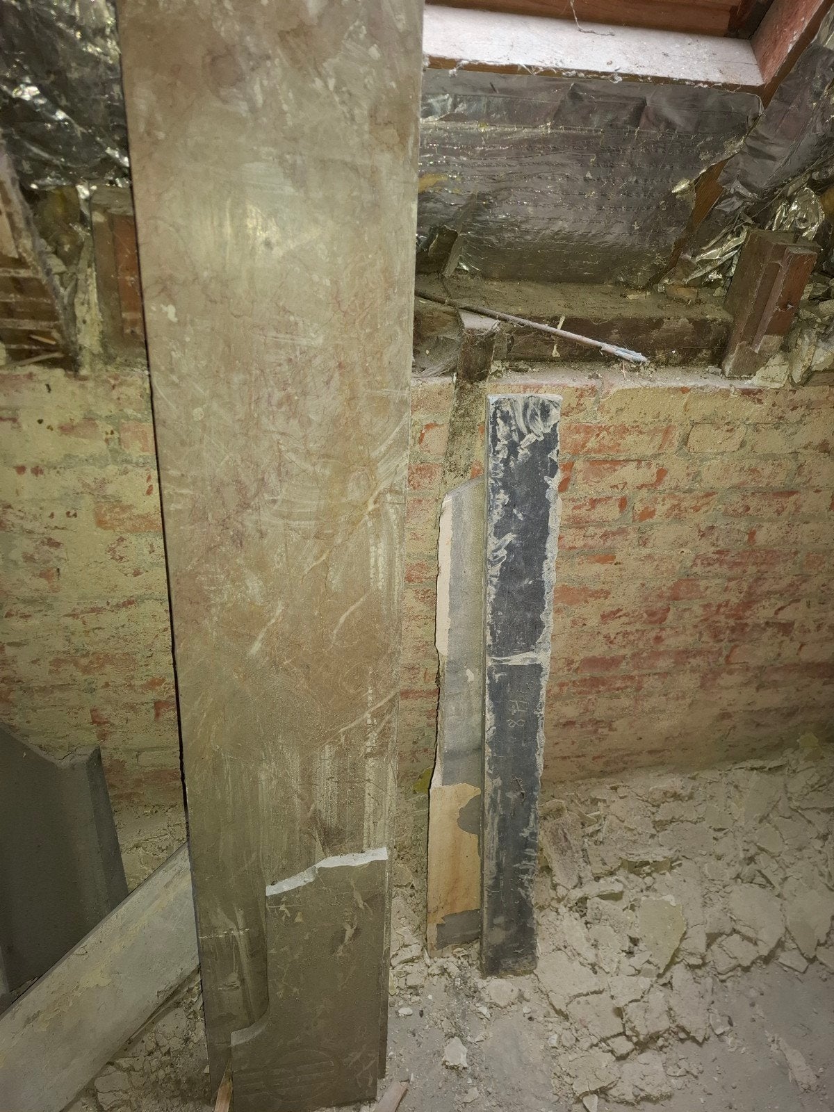 marmer platen, Doe-het-zelf en Bouw, Ophalen, Gebruikt, Overige materialen, Minder dan 20 mm