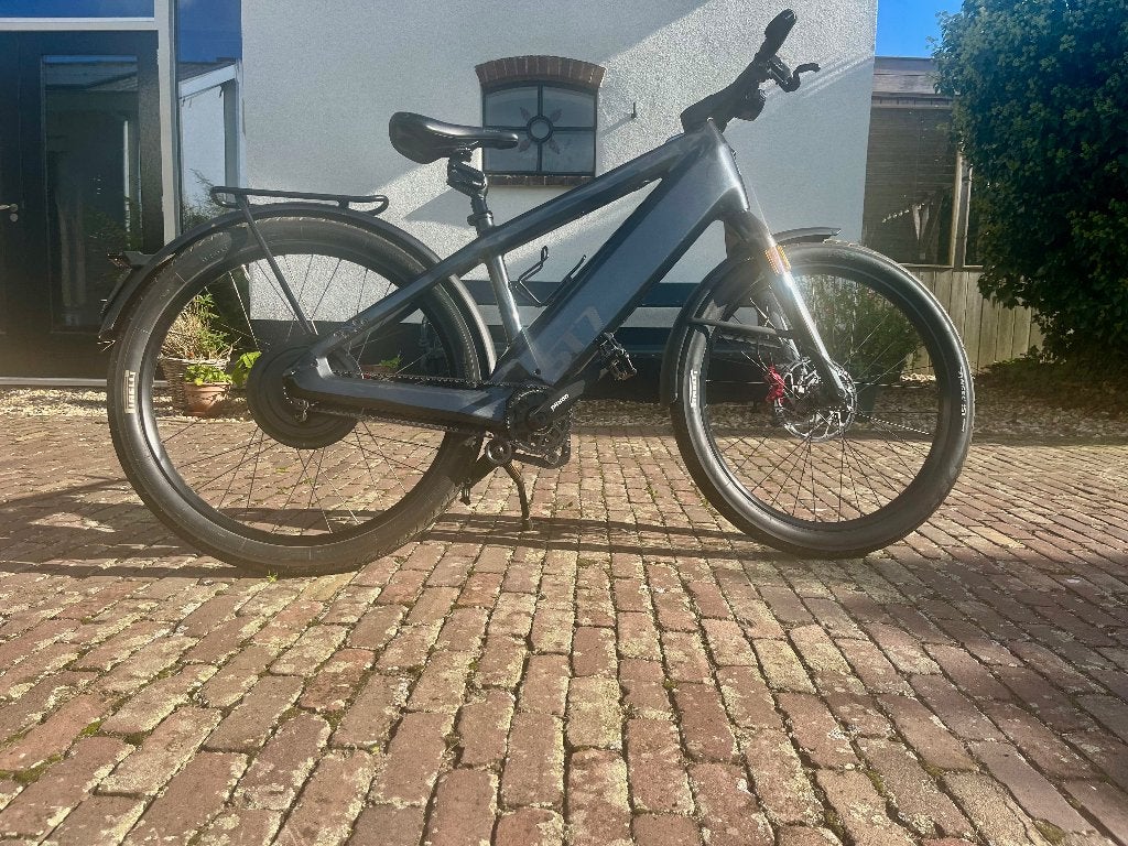 Stromer ST7 Anthracite Taille M SOH 99 %, Enlèvement, Utilisé, 50 km par batterie ou plus, Stromer