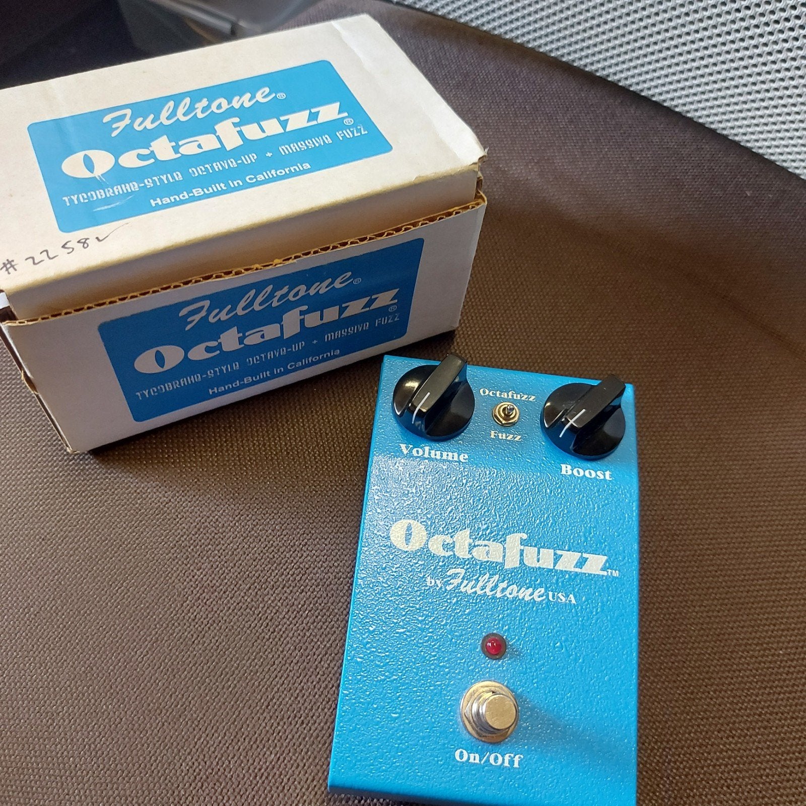 Fulltone Octafuzz V1, Muziek en Instrumenten, Ophalen of Verzenden, Zo goed als nieuw, Distortion, Overdrive of Fuzz