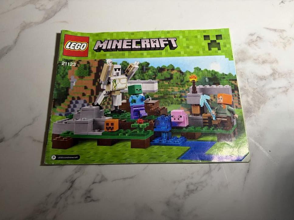 Lego minecraft 21123 gebouwd compleet, Kinderen en Baby's, Speelgoed | Duplo en Lego, Zo goed als nieuw, Lego, Complete set, Compleet