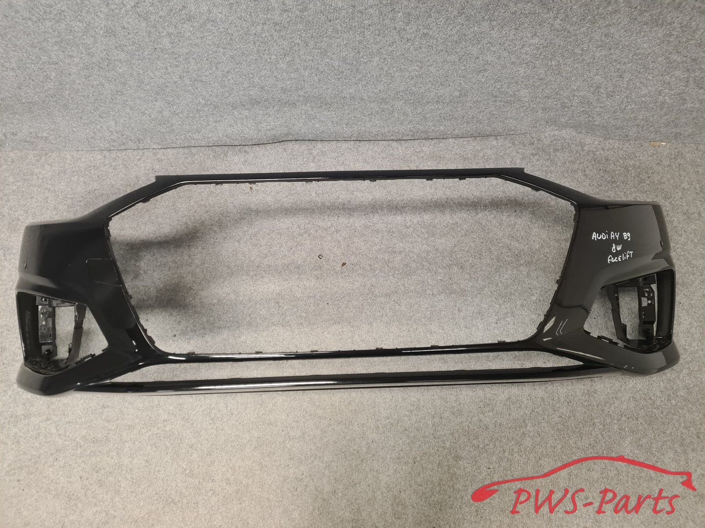 AUDI A4 B9 8W FACELIFT VOORBUMPER ORIGINEEL, -, Audi, Utilisé, -