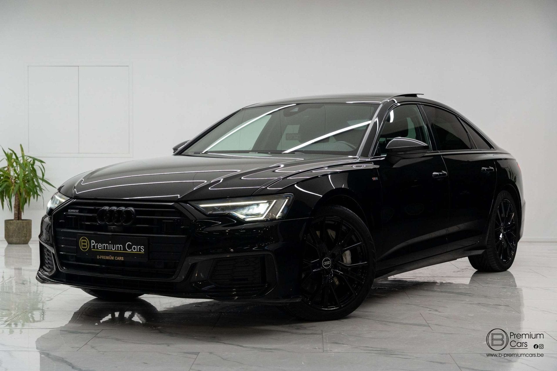 Audi A6 50 TFSI e quattro S tronic! 3x s-line, Full option, Auto's, Gebruikt, 4 cilinders, 1984 cc, Zwart