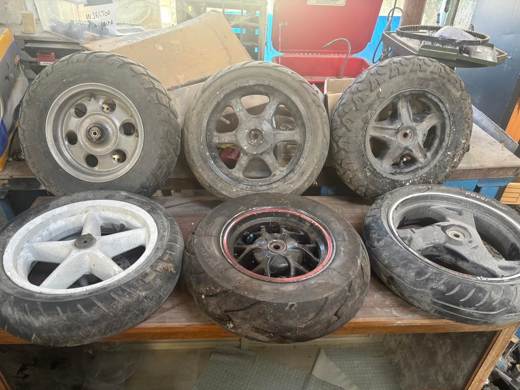 Scooter velgen Mbk Booster/Aerox/Aprilia lot !, Ophalen, Zo goed als nieuw, Aprilia