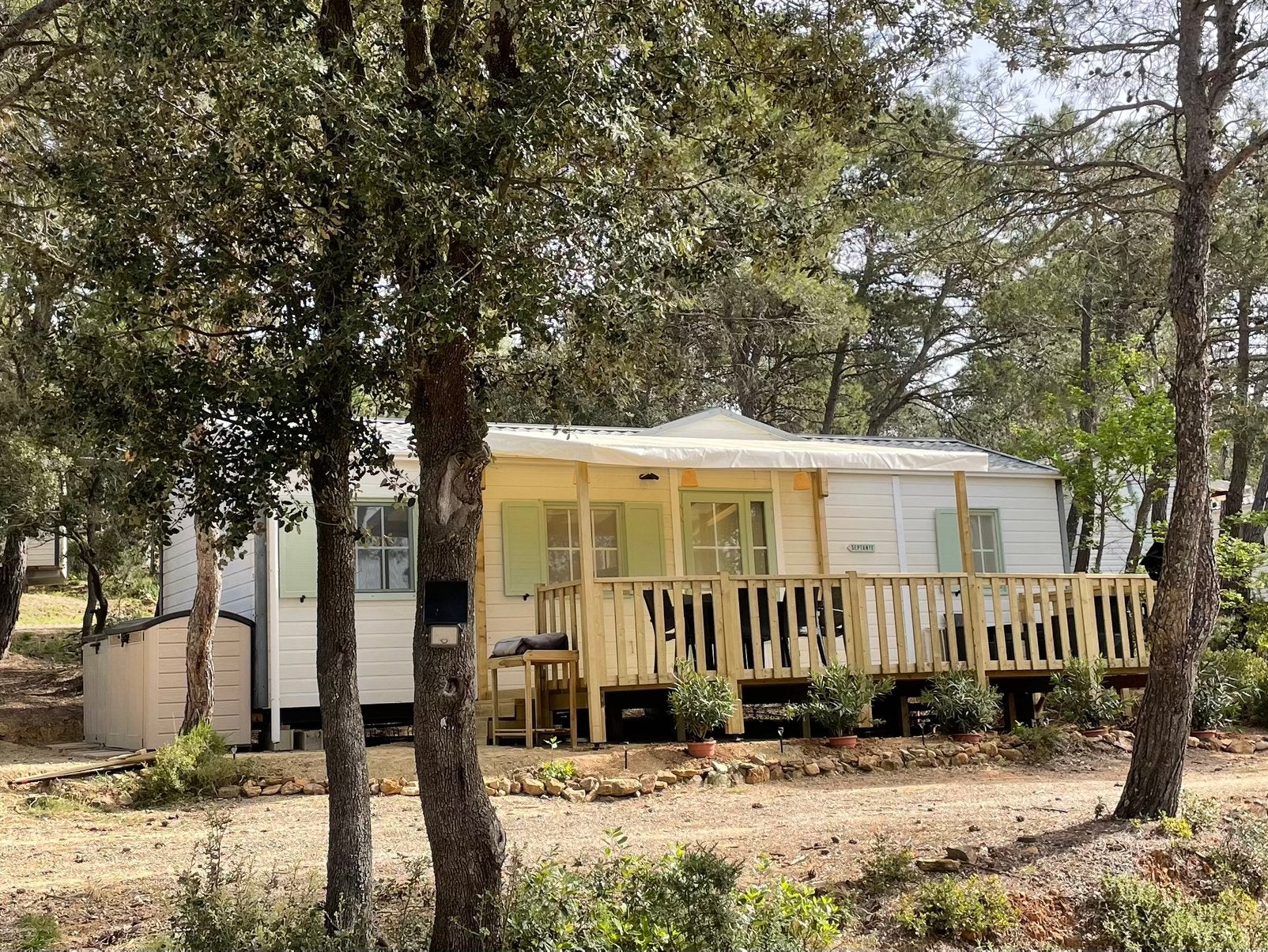 Mobilhome a louer dans un camping *** dans l’Aude, Enlèvement ou Envoi, Comme neuf