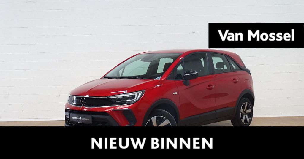 Opel Crossland X 1.2T Edition+apple carplay, Auto's, Voorwielaandrijving, Gebruikt, 1199 cc, Start-stop-systeem