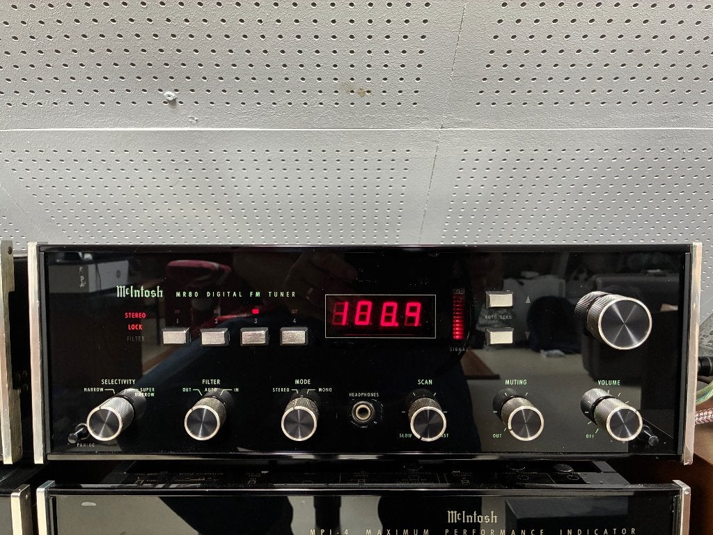 Mcintosh MR 80, Audio, Tv en Foto, Tuners, Ophalen, Gebruikt, Analoog