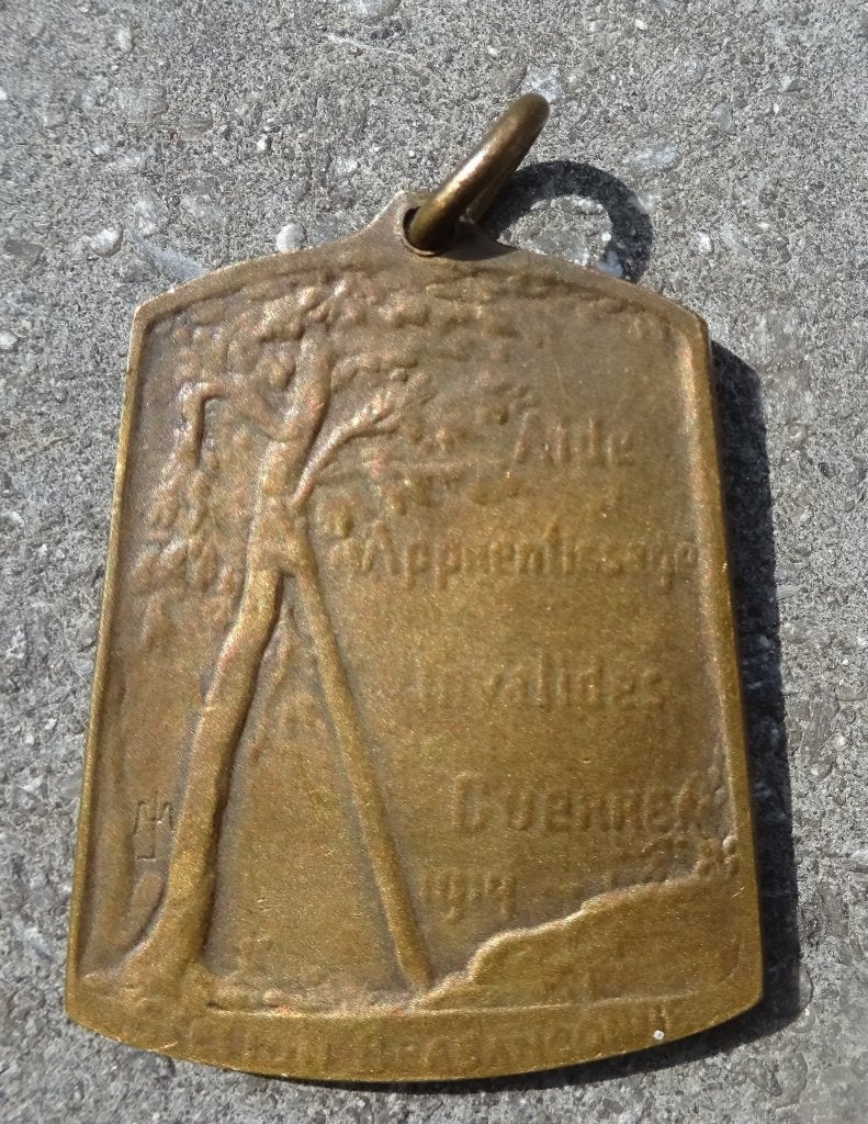 OEUVRE NATIONALE DES INVALIDES DE GUERRE 14/18 - MEDAILLE, Envoi, Armée de terre, Ruban, Médaille ou Ailes