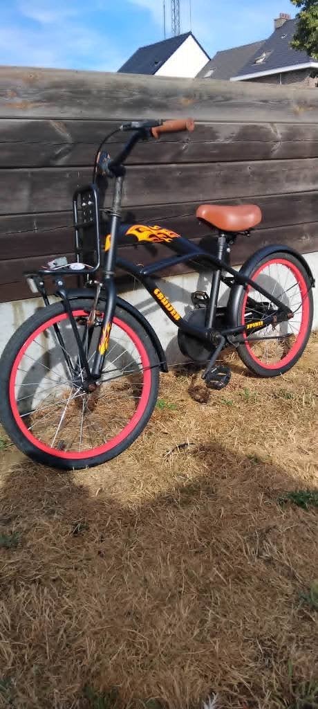 kinderfiets 20 inch, Fietsen en Brommers, Fietsen | Kinderfietsjes, Ophalen, Gebruikt, Terugtraprem, 20 inch of meer