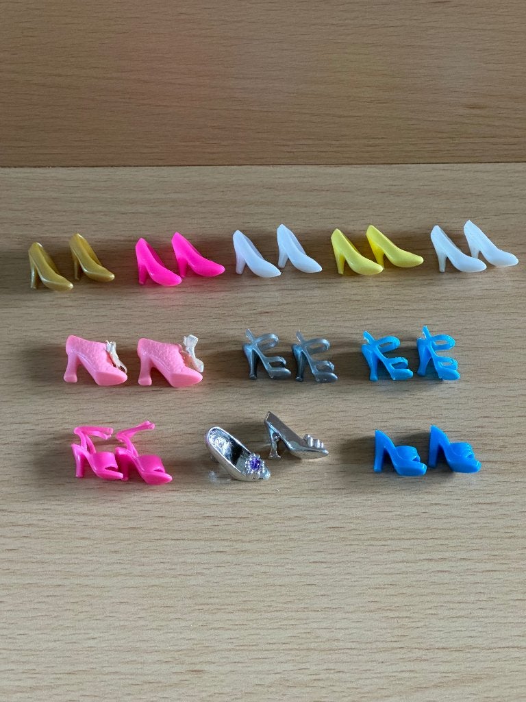 Barbie Set Pumps ( 11 paar ), Ophalen of Verzenden, Zo goed als nieuw, Accessoires