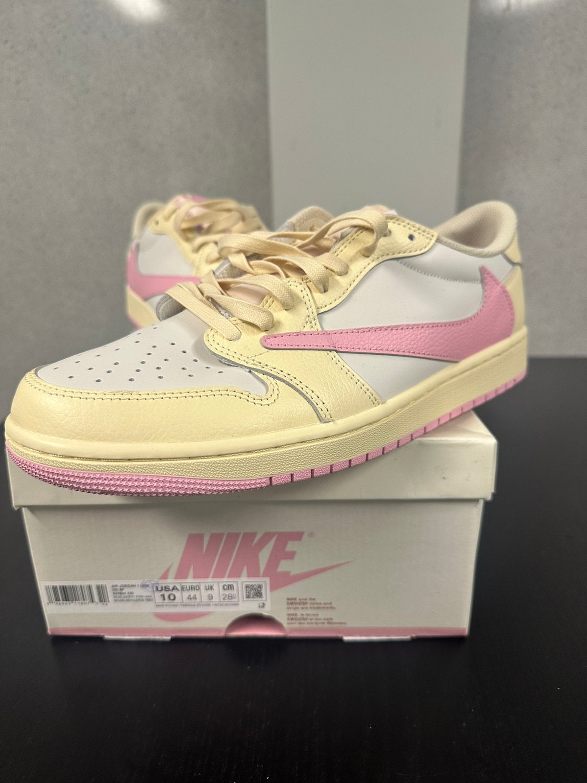 Nike Air Jordan 1 Retro Low OG SP Travis Scott Shy Pink, Enlèvement, Comme neuf