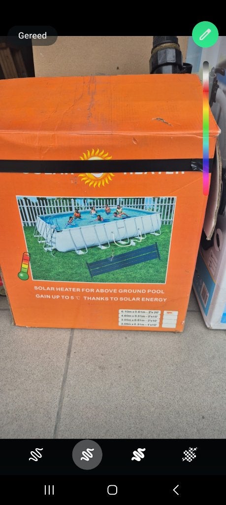 Solar verwarming zwembad, Ophalen, Nieuw, Verwarming