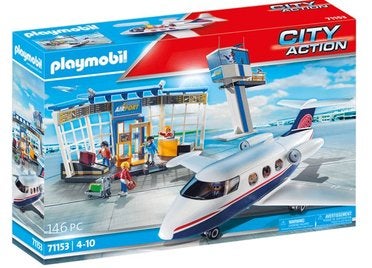 PLAYMOBIL Luchthaven inclusief vliegtuig, Ophalen of Verzenden, Nieuw, Voertuig