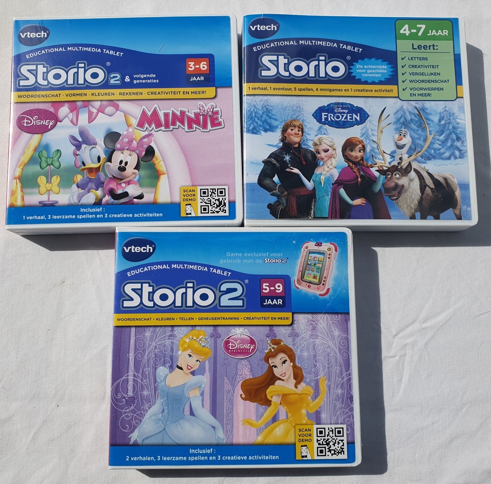 VTech Storio 2. Games 3 stuks, Ophalen
