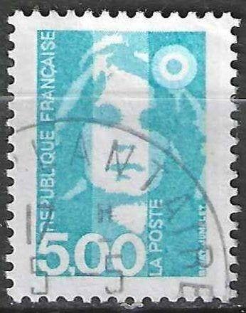 Frankrijk 1990 - Yvert 2625 - Marianne du Bicentenaire (ST), Verzenden, Gestempeld