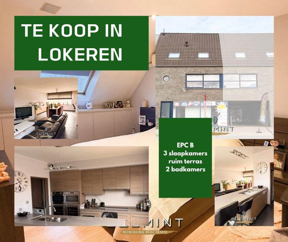 Ruim appartement met 3 slaapkamers en groot terras, Immo, Huizen en Appartementen te koop, Provincie Oost-Vlaanderen, 3 kamers
