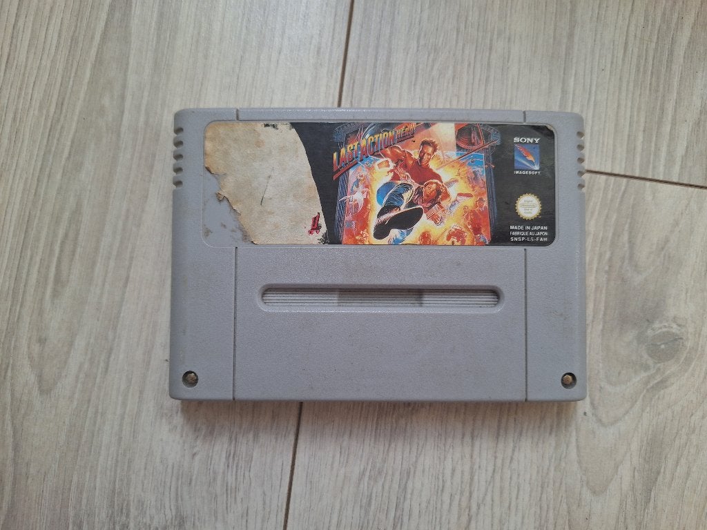 Last Action Hero voor de Super Nintendo (SNES), Games en Spelcomputers, Avontuur en Actie, Gebruikt, 2 spelers, Eén computer