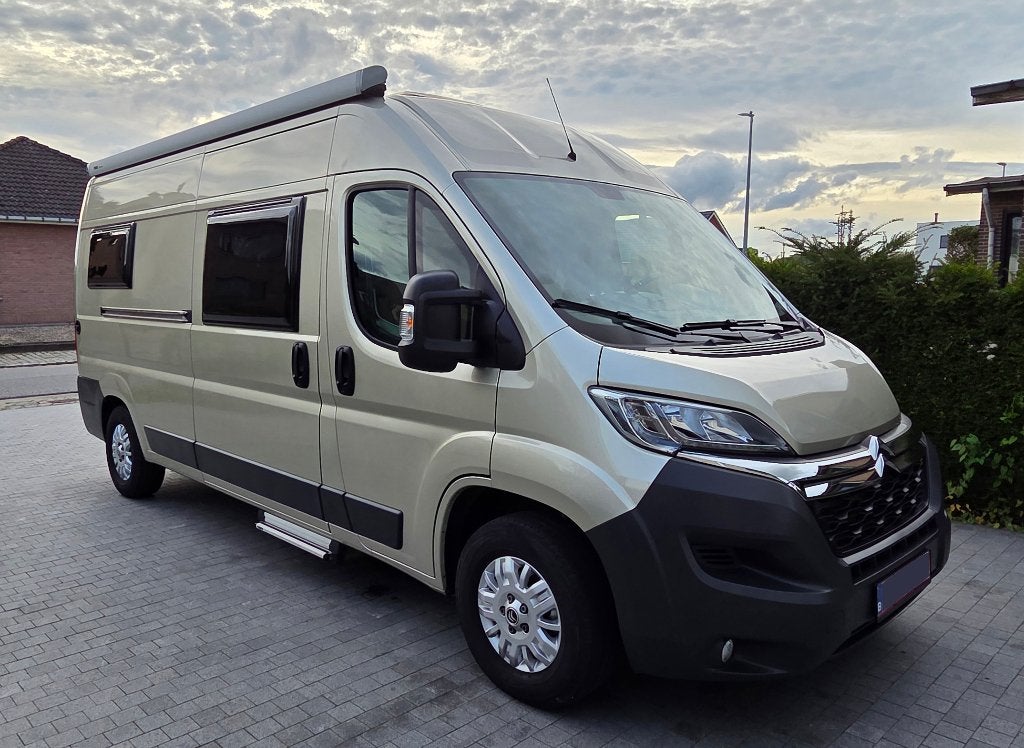 Campervan Pössl P2 Relax met lengtebedden, Caravans en Kamperen, Pössl, Tot en met 2, Particulier, Raamblindering