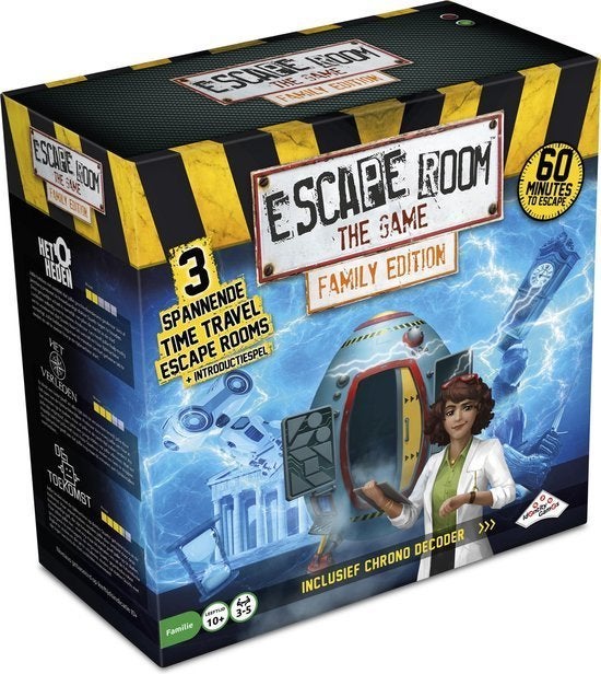 gezelschapsspel escape room nieuw, Drie of vier spelers, Ophalen, Nieuw, Identity Games
